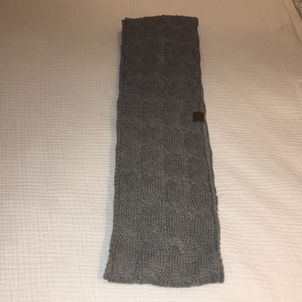 C.C Exclusives - Super Chic Gray Scarf Wrap